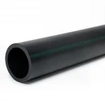 HDPE Polyethylene Pipe  Working Pressure  4 Bar [PE 63] Outer Diameter 250 mm  SDR 26  Color Black | Almona Factory