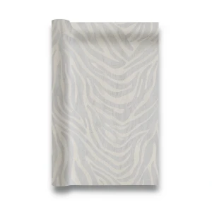 Italian Wallpaper Beige with Gray Patterned Design, Size 10m x 0.70m, Model 15032