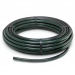 لفة أنابيب HDPE ضغط  10 بار [PE 63] قطر خارجي 40 مم  SDR 11  لون اسود مع خط اخضر | مصنع المنى