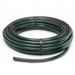 لفة أنابيب بلاستيك HDPE ضغط  10 بار [PE 63] قطر خارجي 63 مم  SDR 11  لون اسود مع خط اخضر | مصنع المنى