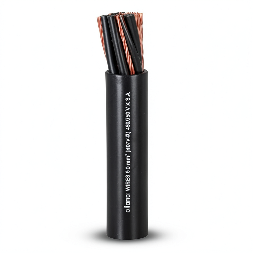 PVC Insulated Stranded Copper Wire 10mm2, 450/750volts, 300ft Length | Al Fanar