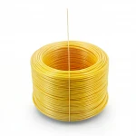 1.5mm Single Wire 450/750V, Stranded Copper Conductor, Heat Resistant PVC Insulated, Yellow Color | Alfanar