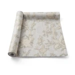 Floral Wallpaper 10m x 1.06m Beige Color, Model 38003