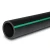 HDPE Polyethylene Pipe PN 10 Bar PE 80 OD 180 mm SDR 13.6 Black with Green Stripes - Image 1