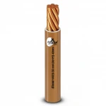 Alfanar 25 mm Single Electric Wire 450/750 Rated Voltage, Stranded Copper Conductor, Heat Resistant PVC Insulation 1.2mm Thickness