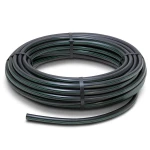 لفة أنابيب HDPE ضغط 10 بار PE 80 قطر خارجي 75 مم SDR 13.6 لون أسود
