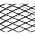 Hot Rolled (Black) Steel Expanded Metal Mesh  Khaleeji Thickness 2 mm Width 2.44  meter Length 1 meter | Bait Al Tatawor Company
