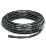 لفة أنابيب بلاستيك HDPE ضغط 10 بار PE 80 قطر خارجي 110 مم SDR 13.6 لون أسود