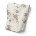 German Floral Wallpaper 10m x 0.53m Beige, Model 440638