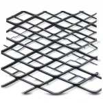 Hot Rolled (Black) Steel Expanded Metal Mesh  Khaleeji Thickness 2 mm Width 2.44  meter Length 2 meter | Bait Al Tatawor Company