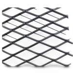 Hot Rolled (Black) Steel Expanded Metal Mesh  Khaleeji Thickness 2 mm Width 2.44  meter Length 3 meter | Bait Al Tatawor Company