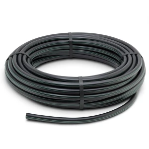 لفة أنابيب HDPE ضغط 12.5 بار PE 80 قطر خارجي 20 مم SDR 11 لون أسود