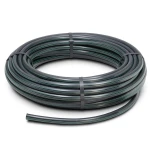 لفة أنابيب بلاستيك HDPE ضغط 10 بار PE 80 قطر خارجي 110 مم SDR 13.6 لون أسود