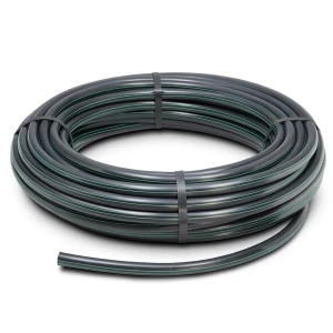 لفة أنابيب بلاستيك HDPE ضغط 10 بار PE 80 قطر خارجي 110 مم SDR 13.6 لون أسود