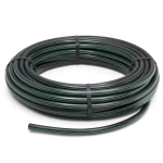 لفة أنابيب HDPE ضغط 10 بار [PE 80] قطر خارجي 140 مم SDR 13.6 لون أسود