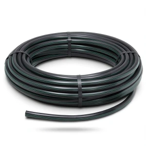 لفة أنابيب بلاستيك HDPE ضغط 10 بار PE 80 قطر خارجي 160 مم SDR 13.6 لون أسود