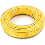 أنابيب HDPE PE 80 ضغط 10 بار قطر خارجي 110 مم سمك 8.1 مم لون أصفر | نيبروبلاست