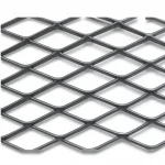 Hot Rolled (Black) Steel Expanded Metal Mesh  Khaleeji Thickness 2 mm Width 2.44  meter Length 7 meter | Bait Al Tatawor Company