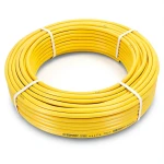 أنابيب HDPE PE 80 ضغط 10 بار قطر خارجي 125 مم سمك 9.2 مم لون أصفر | نيبروبلاست