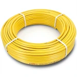 أنابيب HDPE نيبروبلاست PE 80 ضغط 10 بار قطر خارجي 20 مم سمك 1.8 مم لون أصفر | نيبروبلاست