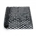 Hot Rolled (Black) Steel Expanded Metal Mesh  [Mazyoon] Thickness 1.2 mm Width 1.22 meter Length 6 meter | Bait Al Tatawor Company