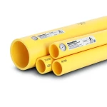 مواسير HDPE نيبروبلاست PE 80 ضغط 3.2 بار قطر خارجي 280 مم سمك 6.9 مم لون أصفر | نيبروبلاست