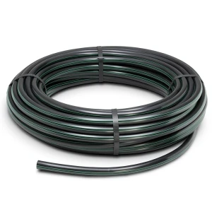 لفة أنابيب بلاستيك HDPE ضغط 12.5 بار PE 80 قطر خارجي 32 مم SDR 11 لون أسود