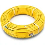 أنابيب HDPE PE 80 ضغط 10 بار قطر خارجي 25 مم سمك 1.9 مم لون أصفر | نيبروبلاست