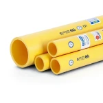 مواسير HDPE PE 80 ضغط 3.2 بار قطر خارجي 450 مم سمك 11.0 مم لون أصفر | نيبروبلاست
