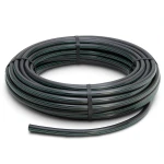 لفة أنابيب بلاستيك HDPE ضغط 12.5 بار PE 80 قطر خارجي 75 مم SDR 11 لون أسود