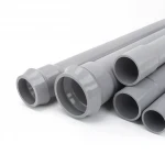 UPVC Pipes Al Watania Company Nominal Pressure 400 Bar Outside Diameter 400 mm Thickness 15.3 mm Gray Colour