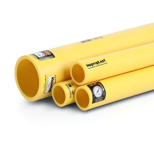مواسير HDPE نيبروبلاست PE 80 ضغط 3.2 بار قطر خارجي 355 مم سمك 8.7 مم لون أصفر | نيبروبلاست