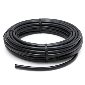 HDPE Polyethylene Plastic Coil Pipe 12.5 Bar Pressure, 90 mm Outer Diameter, SDR 11, Black