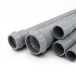 UPVC Pipes Al Watania Company Nominal Pressure 10 Bar Outside Diameter 500 mm Thickness 19.1 mm Gray Colour