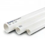 انابيب UPVC ماركة الوطنيه جدول 40  مقاس 6 إنش سمك 7.1 مم وزن 5.37 كجم / متر   لون أبيض