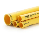 مواسير HDPE PE 80 ضغط 3.2 بار قطر خارجي 400 مم سمك 9.8 مم لون أصفر | نيبروبلاست