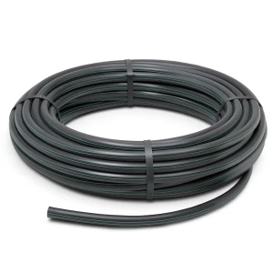 HDPE Polyethylene Coil Pipe PN 12.5 Bar PE 80 Size 125 mm SDR 11 Black