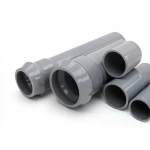 انابيب UPVC الوطنية ضغط 12.5 بار  قطر خارجي 500 مم سمك 23.9 مم لون رمادي