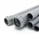 مواسير UPVC الوطنية ضغط 12.5 بار  قطر خارجي 560 مم سمك 26.7 مم لون رمادي