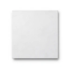 Elegant Uni Pure White Cement-Effect Porcelain Tile