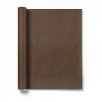 Italian Wallpaper Brown Color Plain Design, Size 10mx0.73m, Model 41775