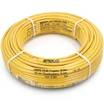 أنابيب HDPE PE 80 ضغط 10 بار قطر 40 مم سمك 3 مم لون أصفر | نيبروبلاست