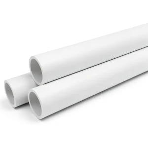 UPVC Pipes Sewage Systems Outside Diameter 630 mm Thickness 16.4 mm White