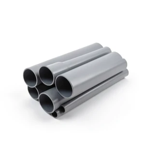 UPVC Pipes Nominal Pressure 10 Bar Outside Diameter 160 mm Thickness 7.7 mm Gray