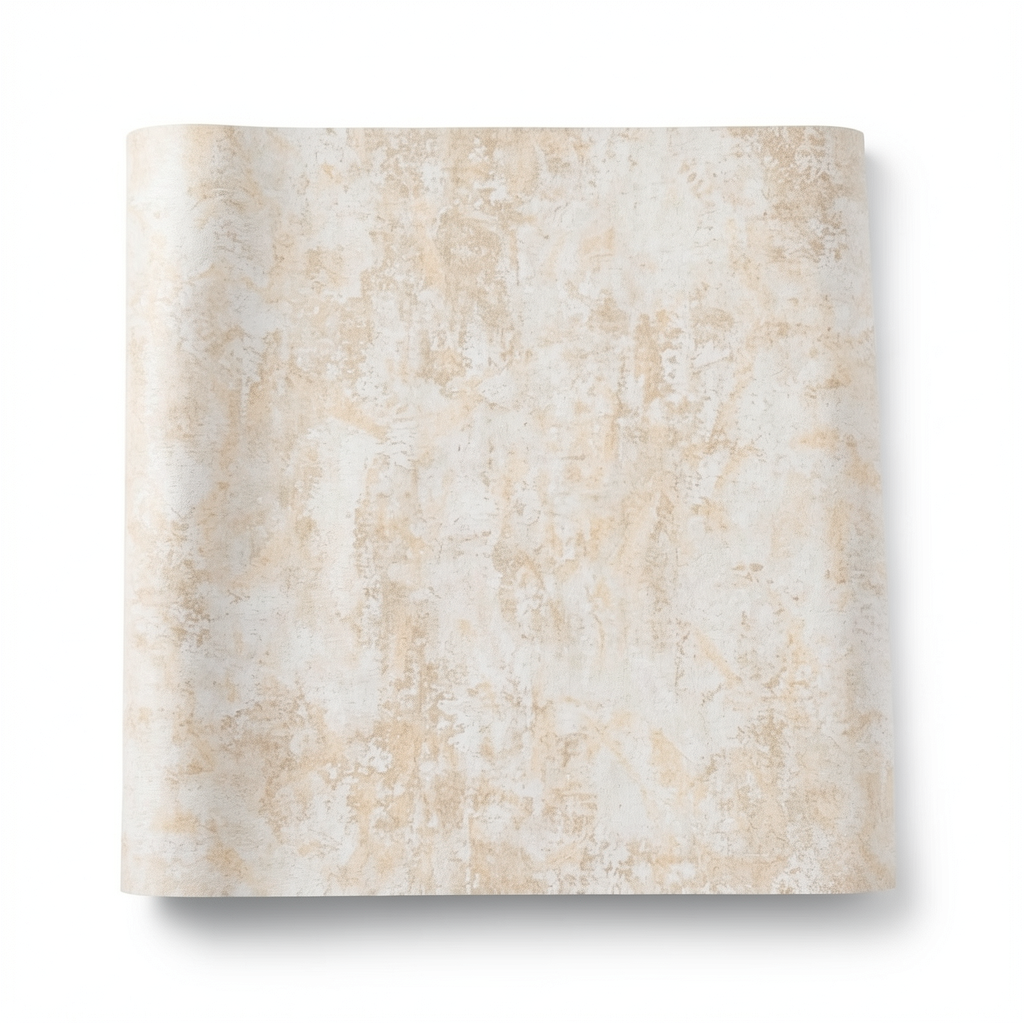 Wall Decoration Patterned Design 10 m x 1.06 m Beige, Model 41340