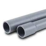 UPVC Pipes Nominal Pressure 10 Bar Outside Diameter 225 mm Thickness 10.80 mm Gray