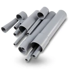 مواسير UPVC ضغط 10 بار قطر خارجي 250 مم سمك 11.9 مم لون رمادي