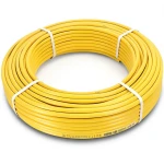 أنابيب HDPE نيبروبلاست PE 80 ضغط 10 بار قطر خارجي 20 مم سمك 1.8 مم لون أصفر | نيبروبلاست