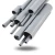 UPVC Pipes Nominal Pressure 6 Bar Outside Diameter 90 mm Thickness 2.7 mm Gray - Image 1