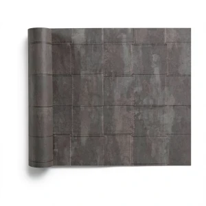 Italian Wall Covering 10m x 0.53m Dark Brown, Model 41232